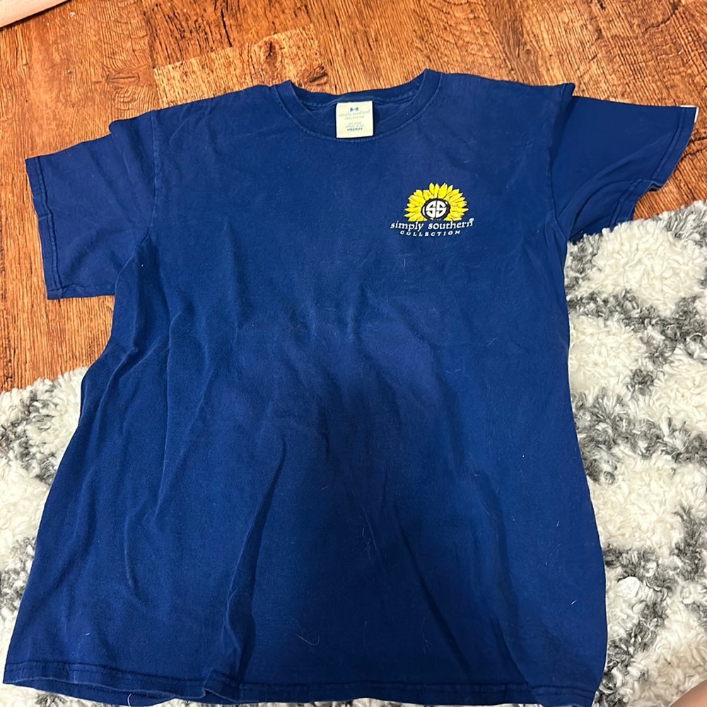 Simply Southern, Navy Blue T-shirt, Medium.